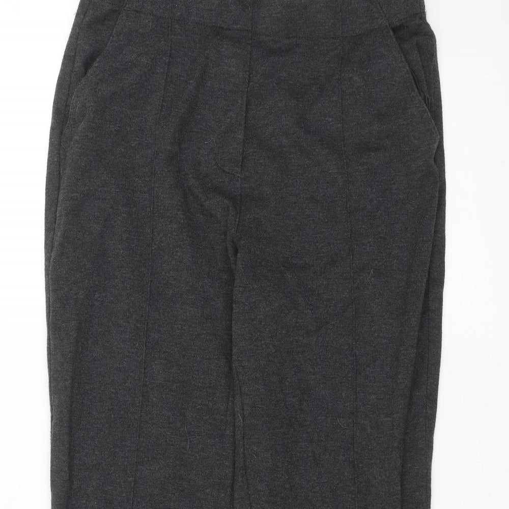 Marks and Spencer Womens Grey   Trousers  Size 14 L24 in
