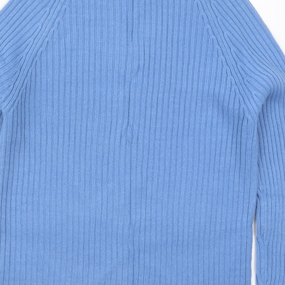 Zingara Mens Blue  Knit Pullover Jumper Size M