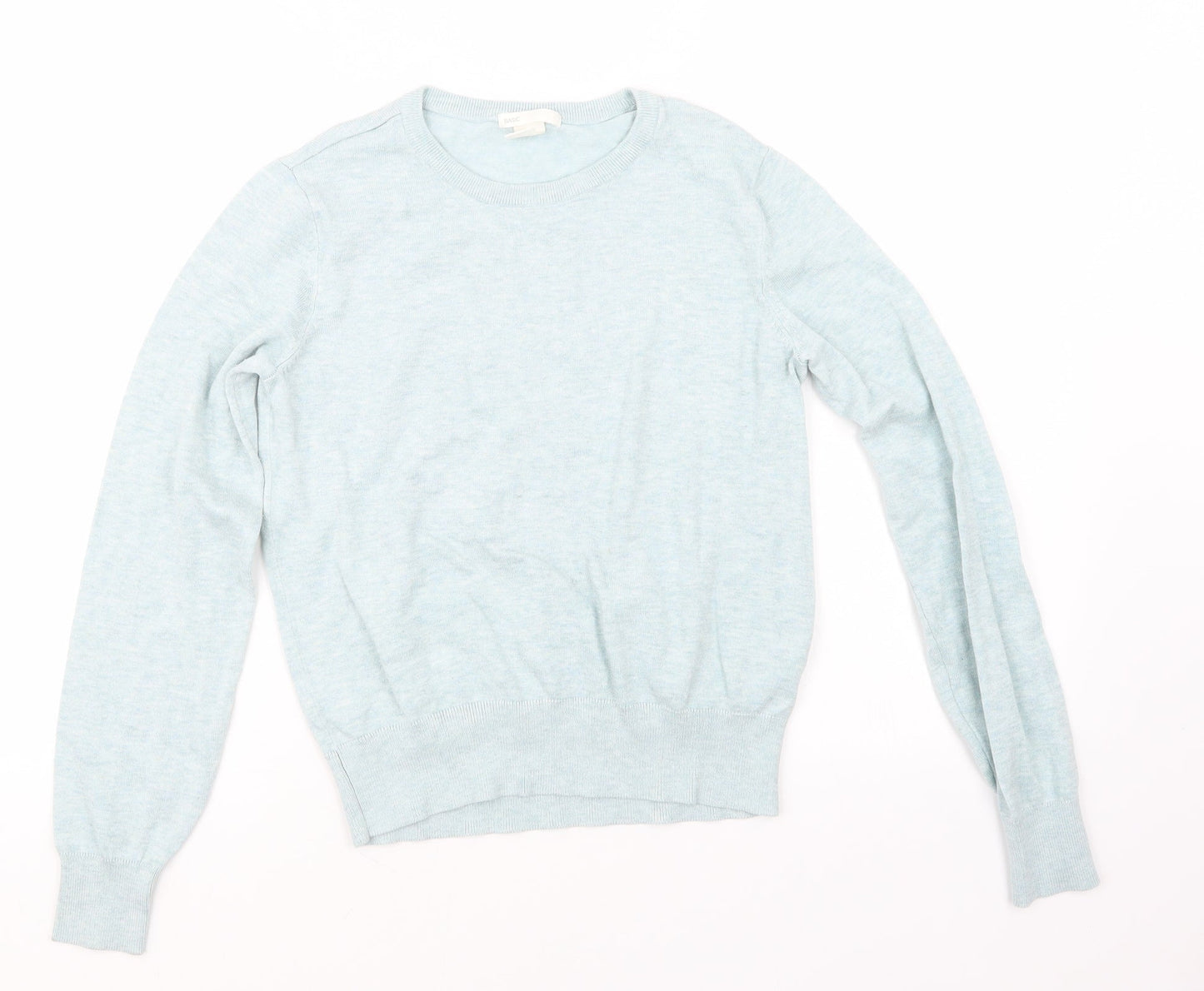 H&M Womens Blue  Knit Pullover Jumper Size S