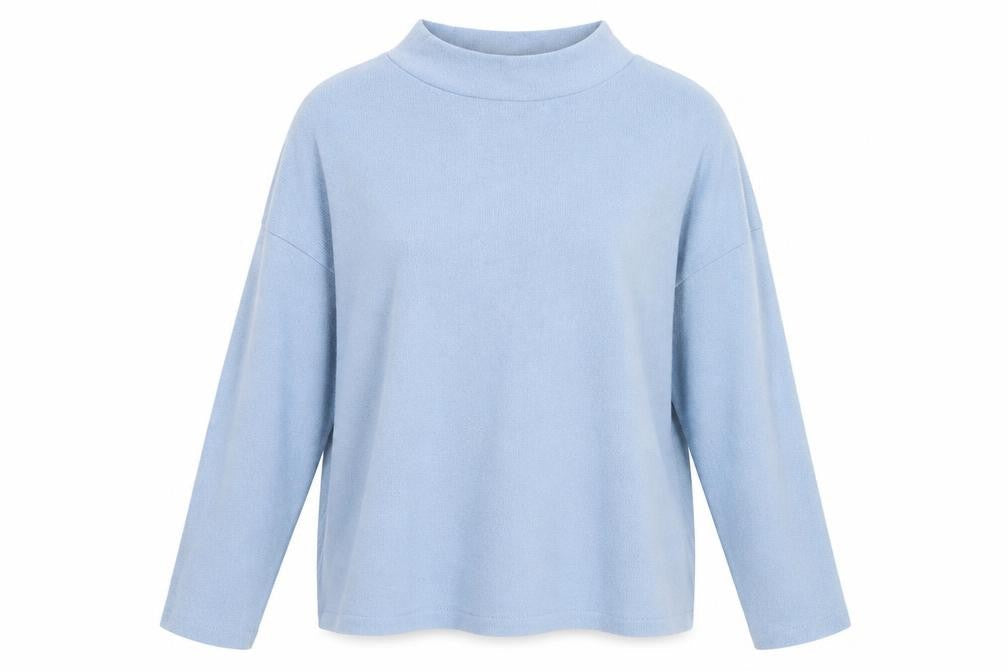 H&M Womens Blue  Knit Pullover Jumper Size S