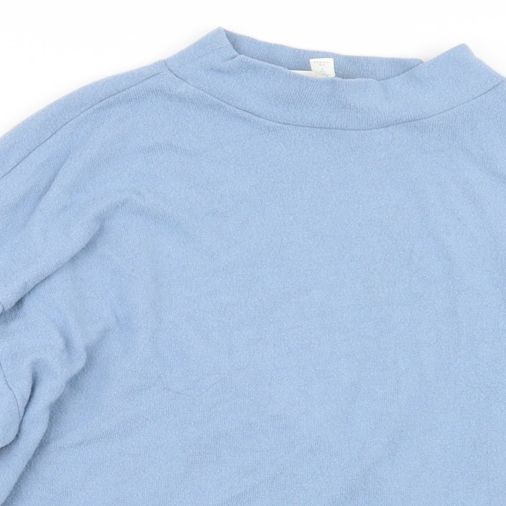 H&M Womens Blue  Knit Pullover Jumper Size S