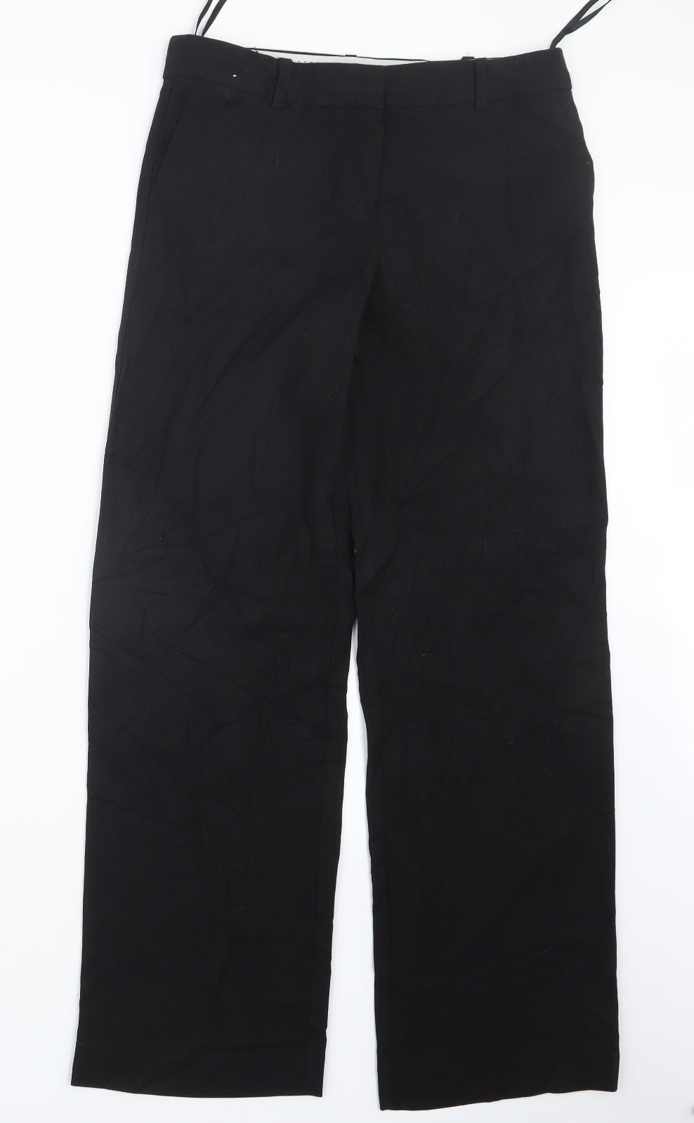 NEXT Womens Black   Trousers  Size 8 L29 in