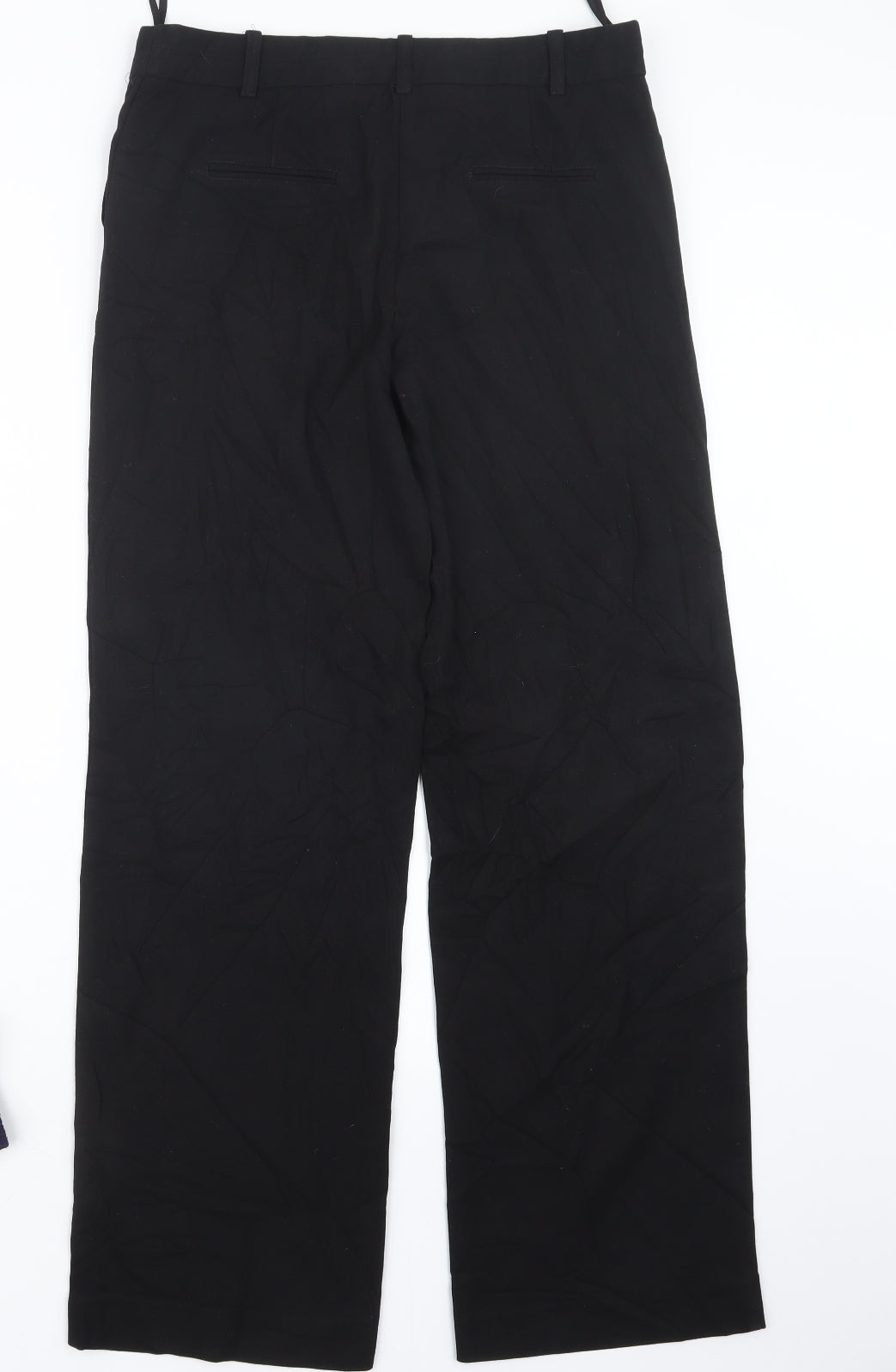 NEXT Womens Black   Trousers  Size 8 L29 in