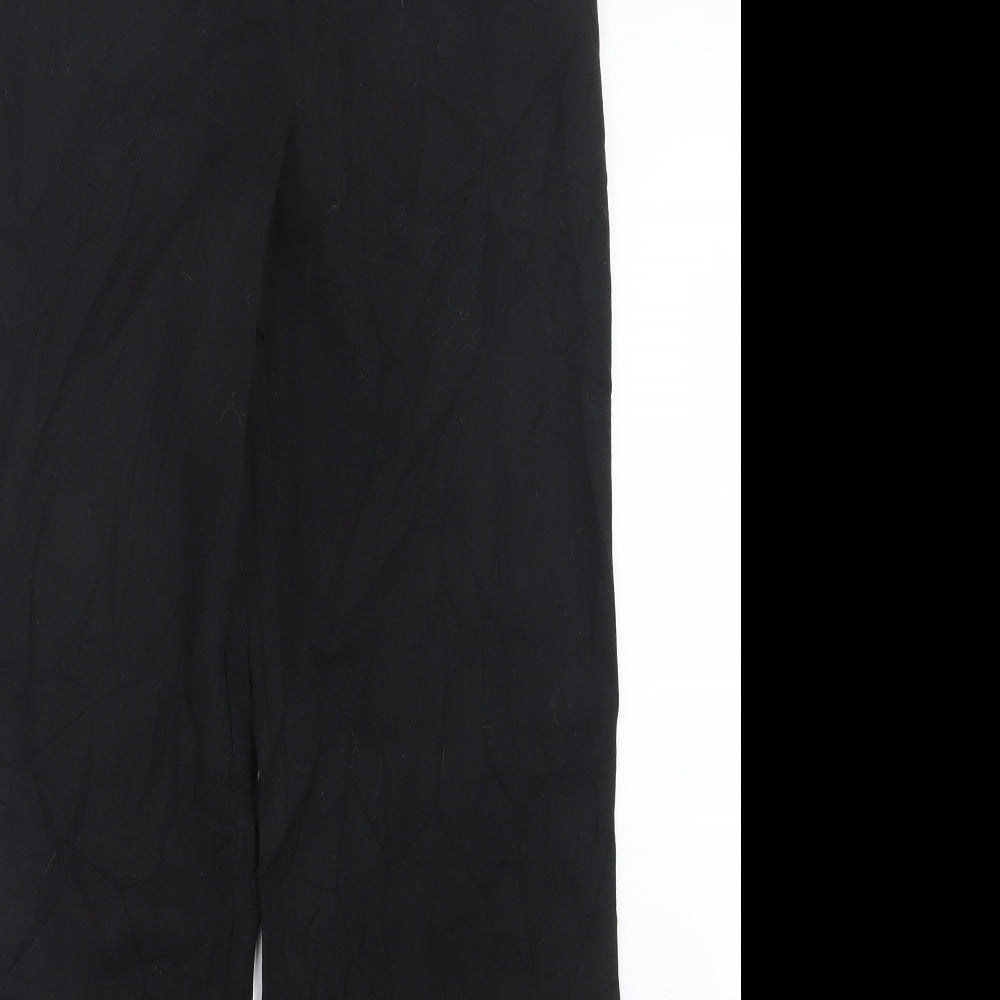 NEXT Womens Black   Trousers  Size 8 L29 in