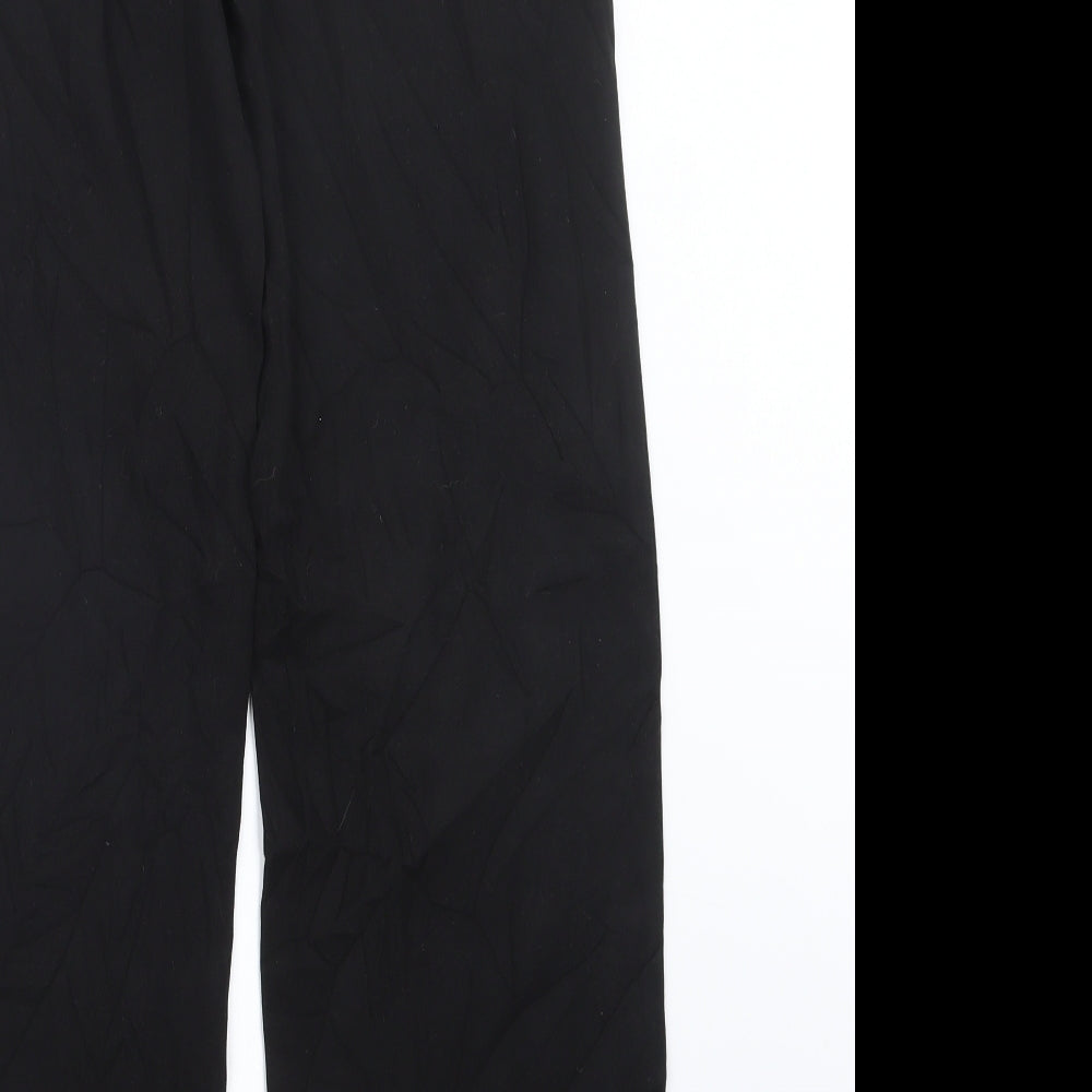 NEXT Womens Black   Trousers  Size 8 L29 in