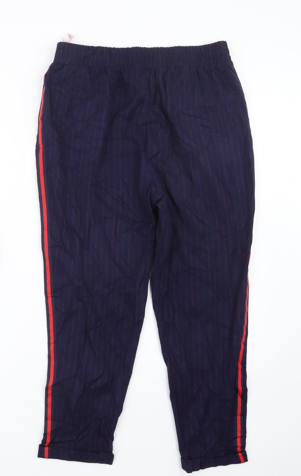 Stradivarius Womens Blue   Trousers  Size L L25 in