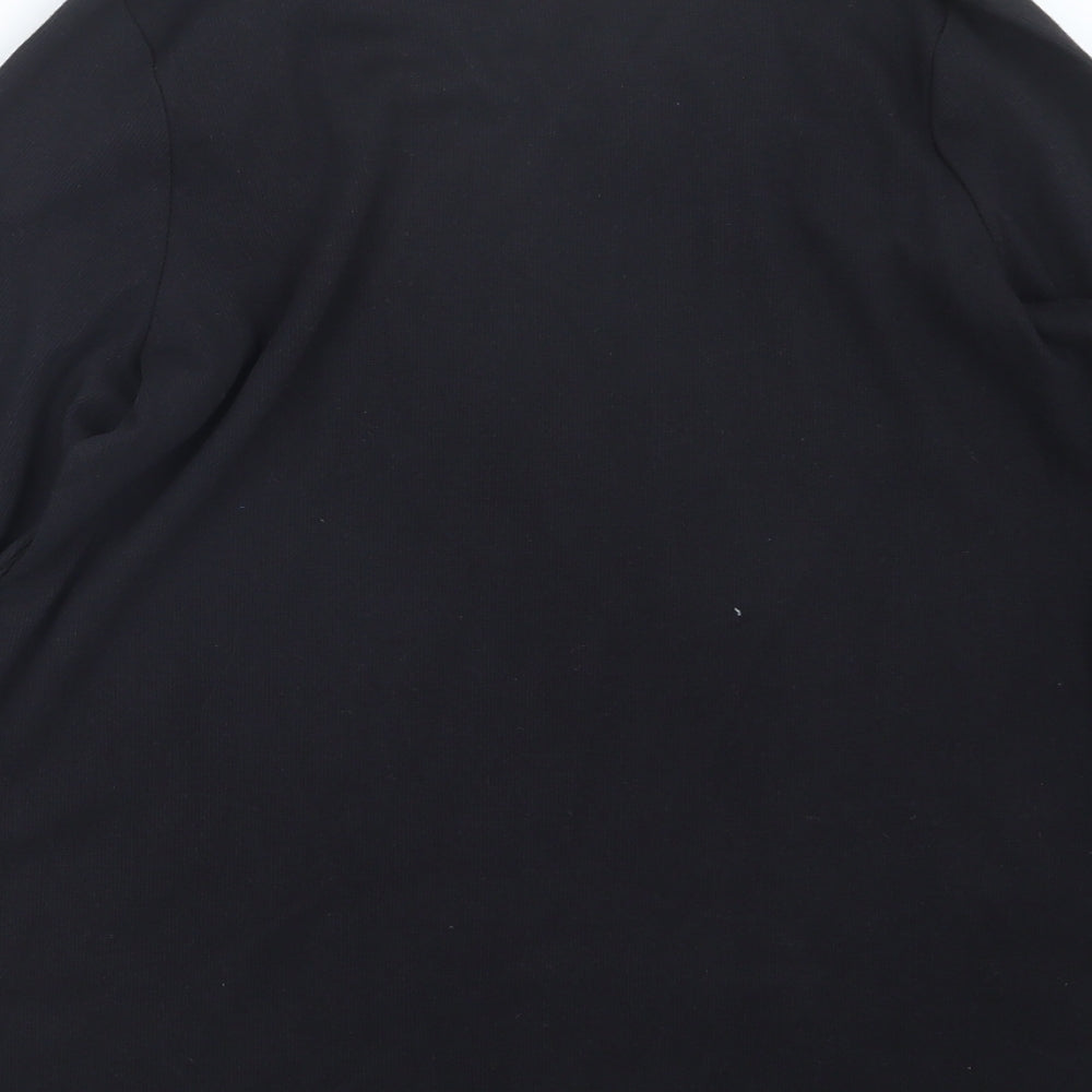 Quacker Factory Womens Black   Pullover Jumper Size M
