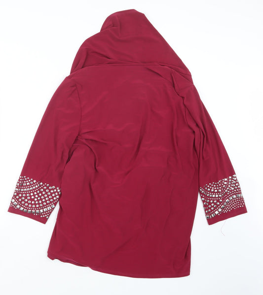 Renee Womens Pink   Jacket  Size L