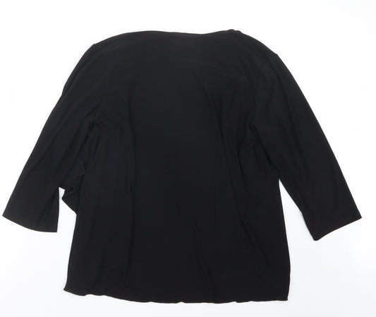 Renee Womens Black   Jacket  Size L