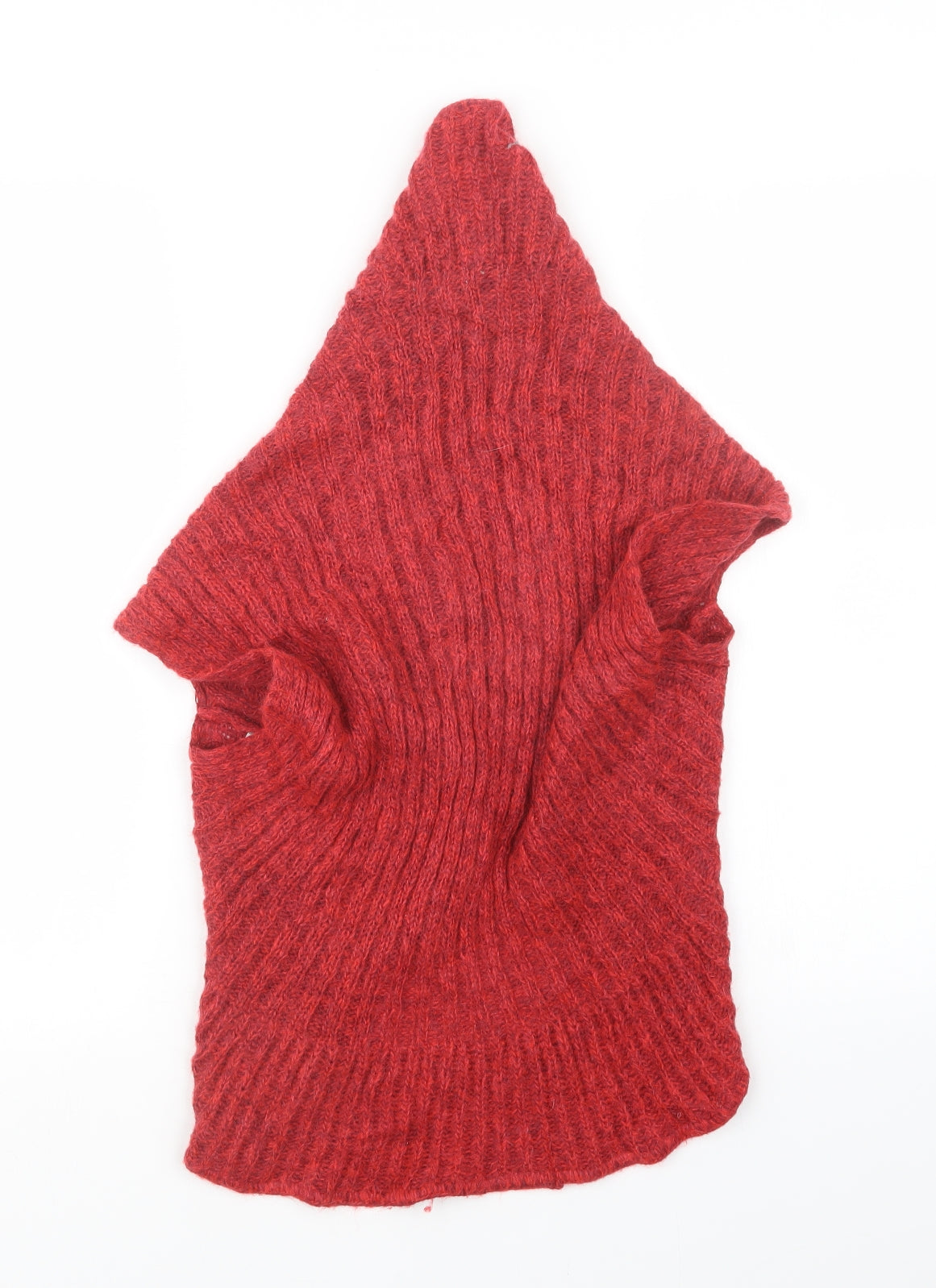 Per Una Womens Red  Knit Cardigan Jumper Size S