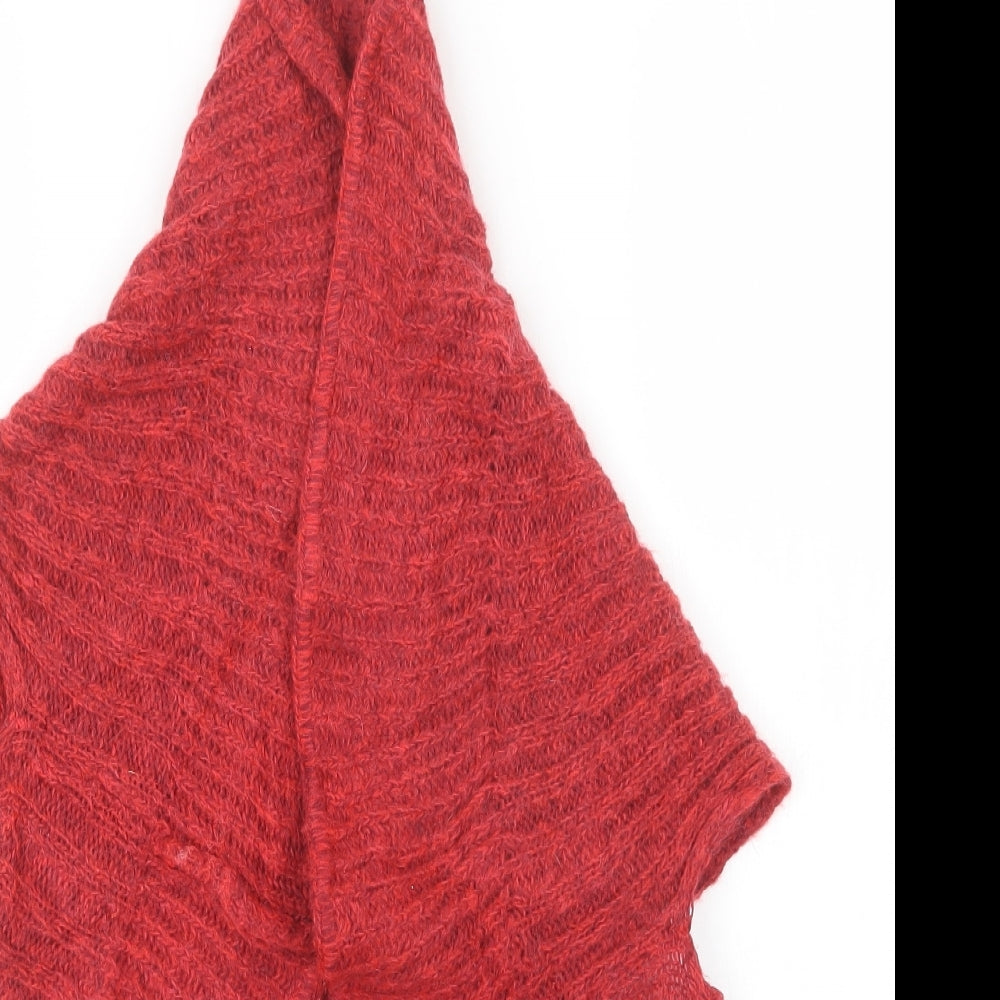 Per Una Womens Red  Knit Cardigan Jumper Size S