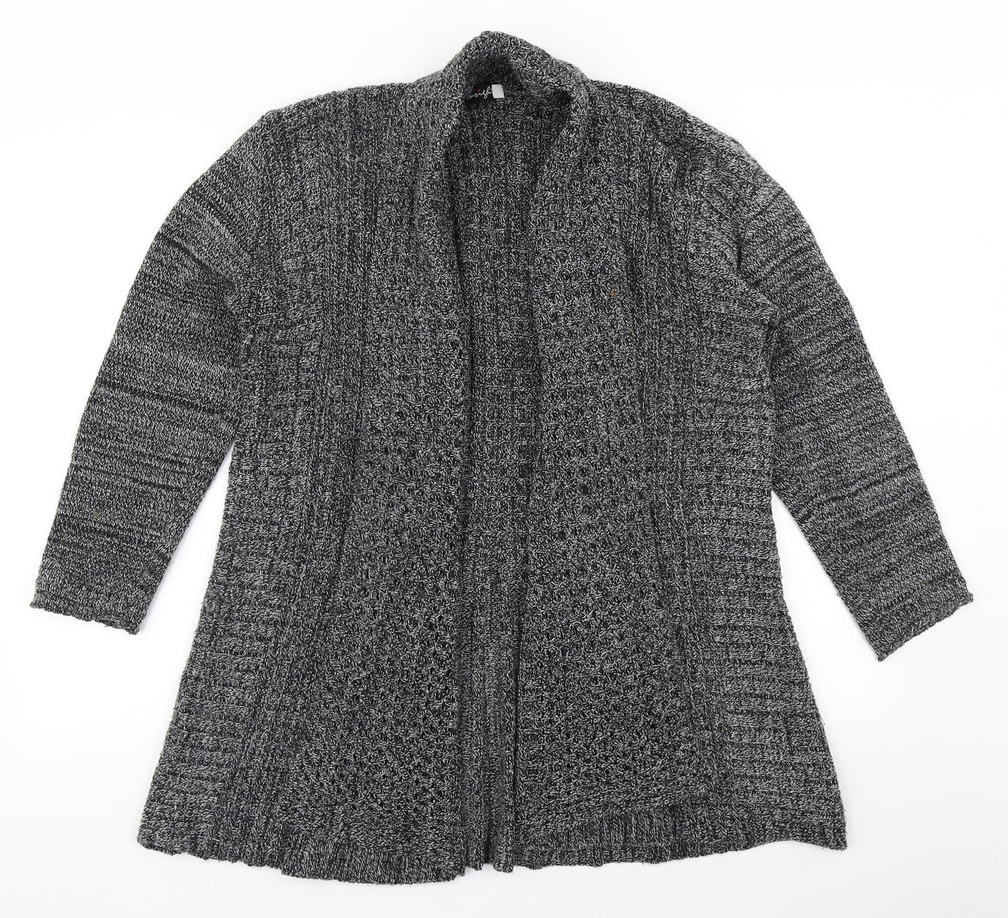Insight Womens Grey  Knit Cardigan Jumper Size M