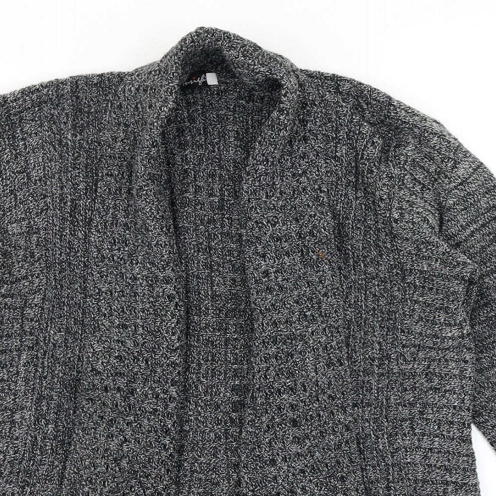 Insight Womens Grey  Knit Cardigan Jumper Size M