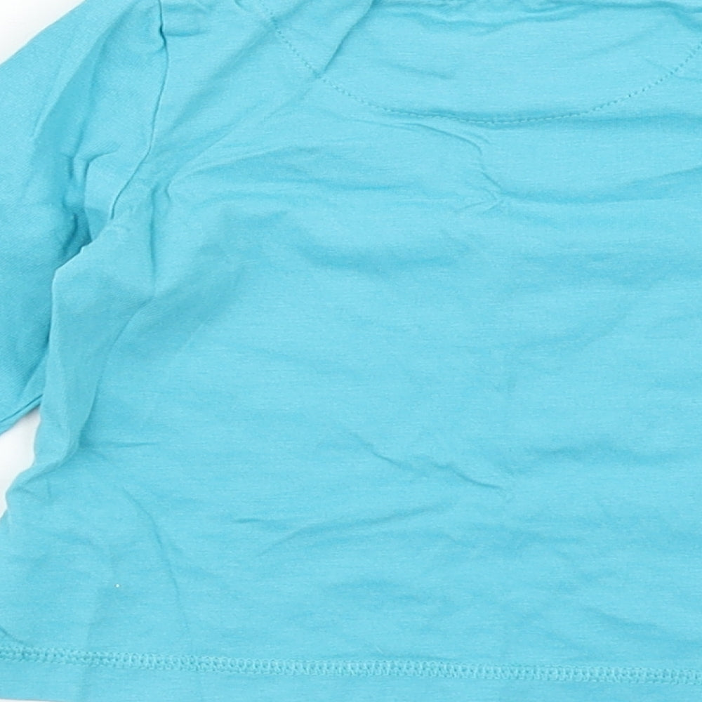 Mothercare Boys Blue   Basic T-Shirt Size 12-18 Months