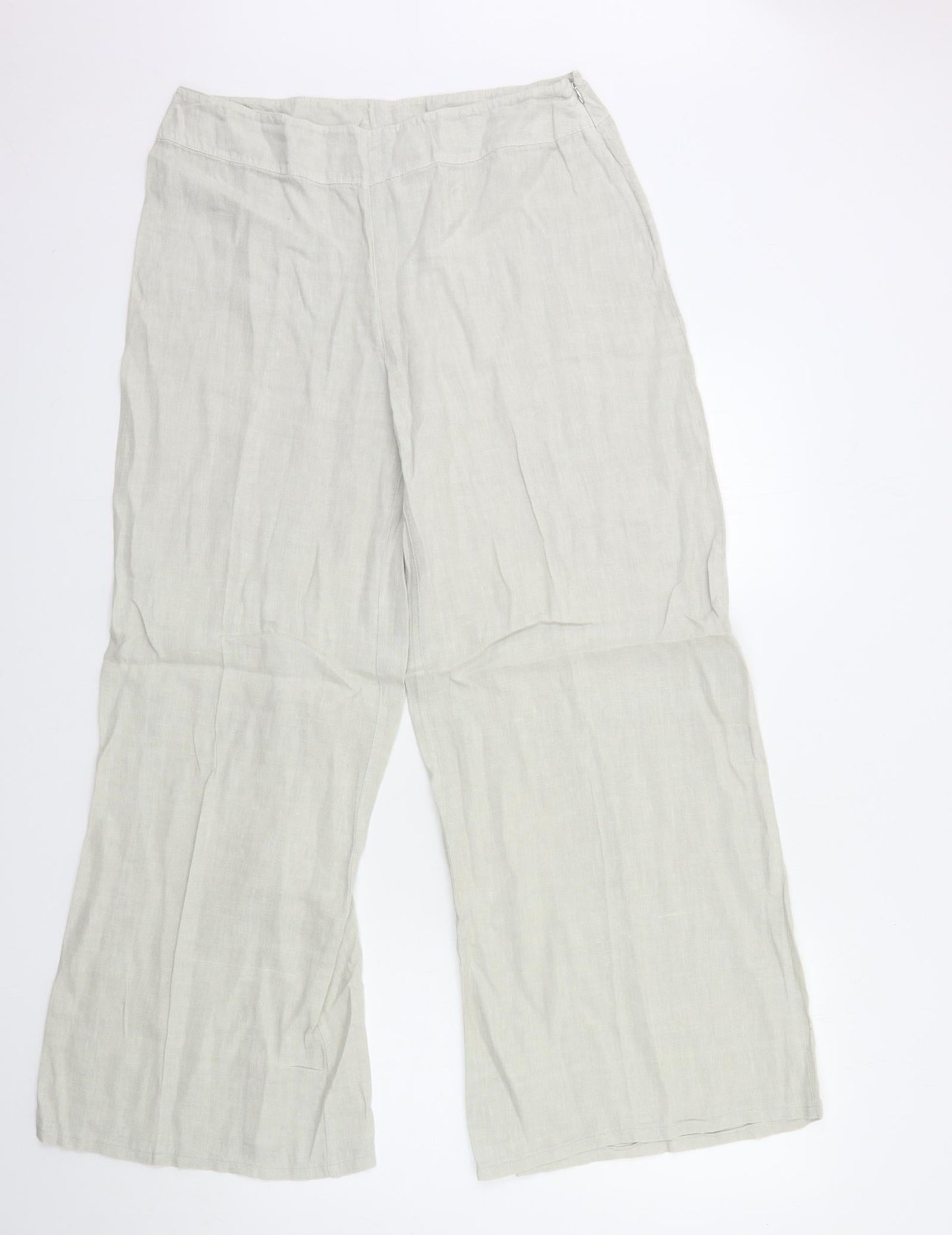 Preworn Womens Grey   Windbreaker Trousers Size 18 L30 in
