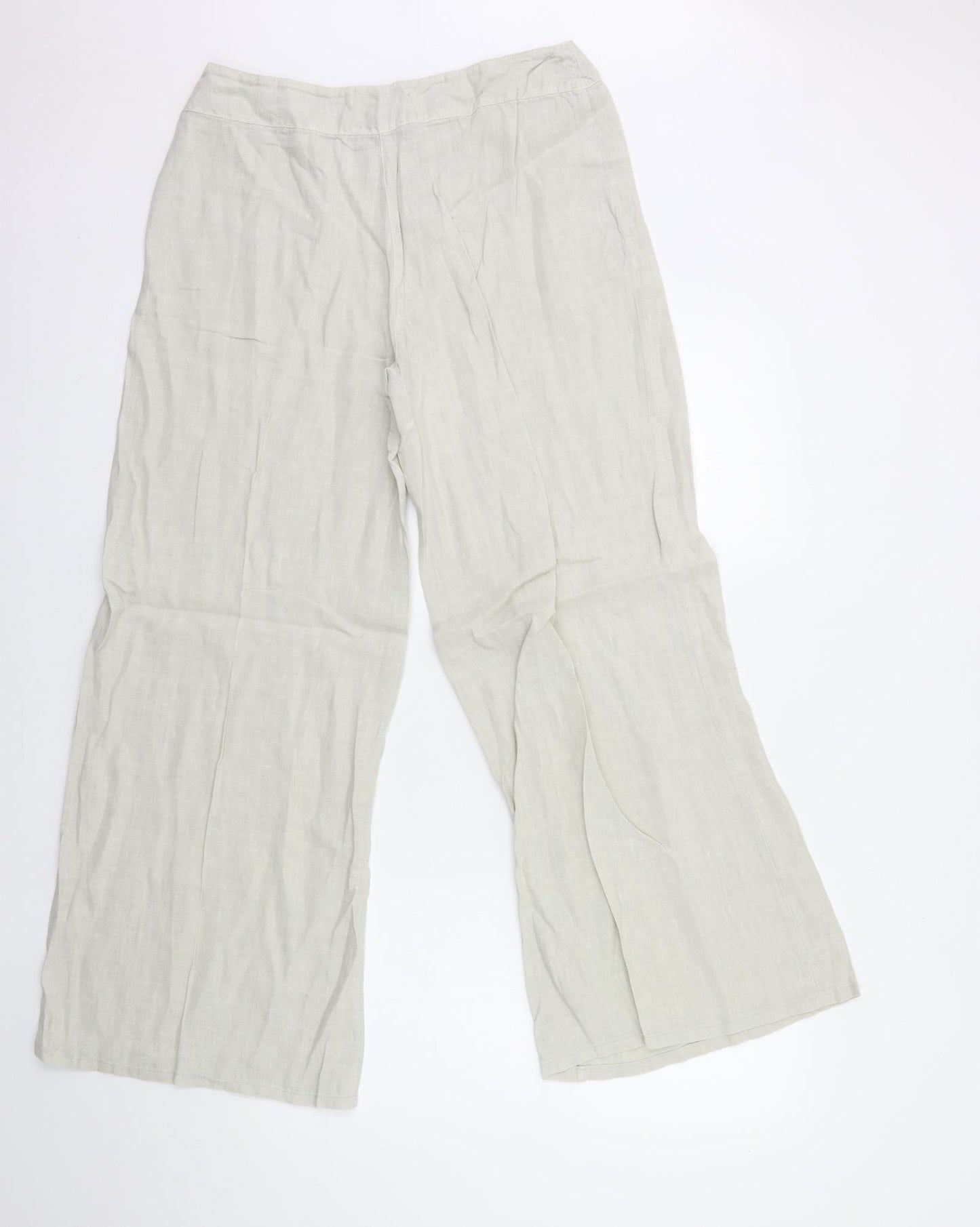 Preworn Womens Grey   Windbreaker Trousers Size 18 L30 in