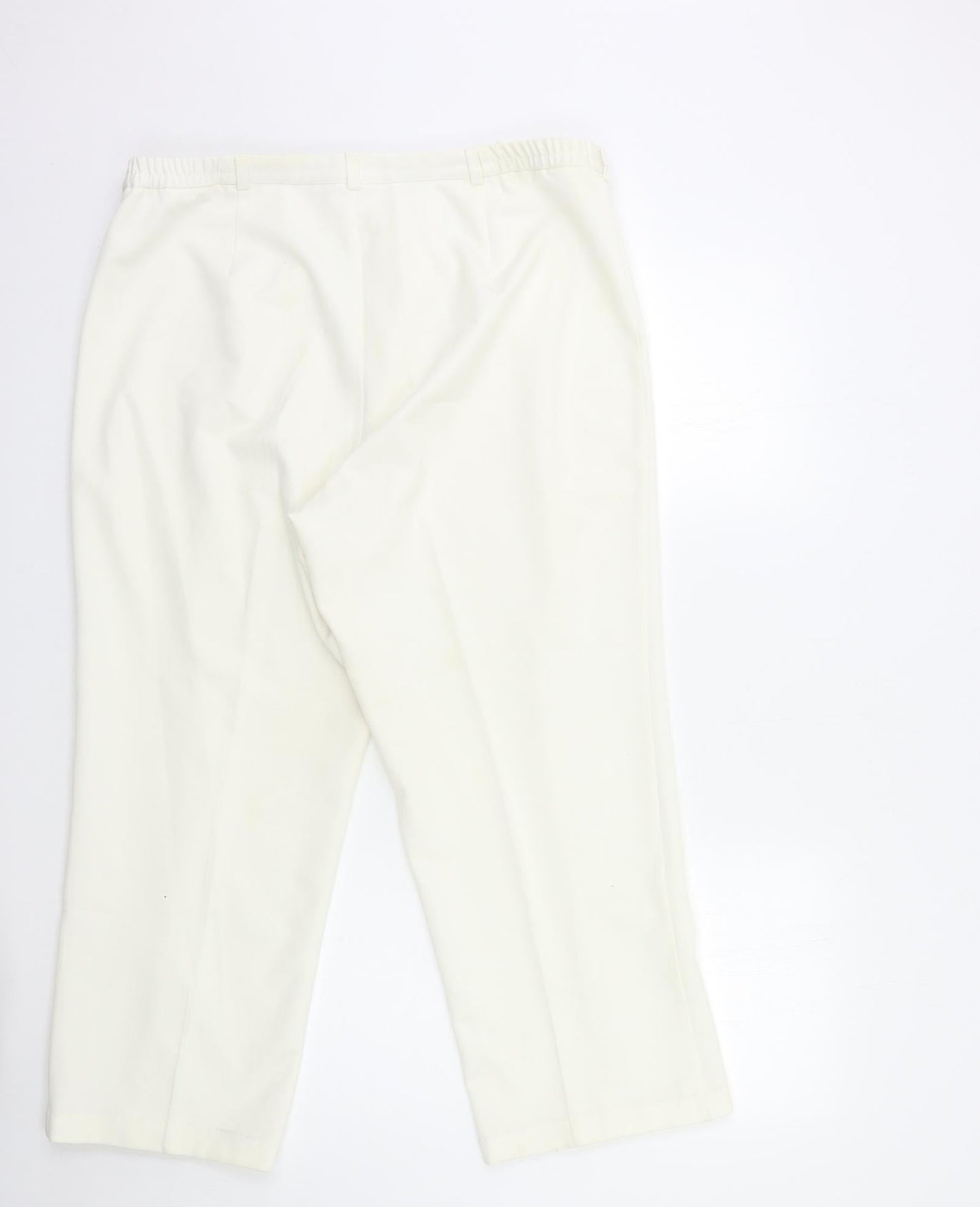 Preworn Womens White   Trousers  Size 36 in L26 in