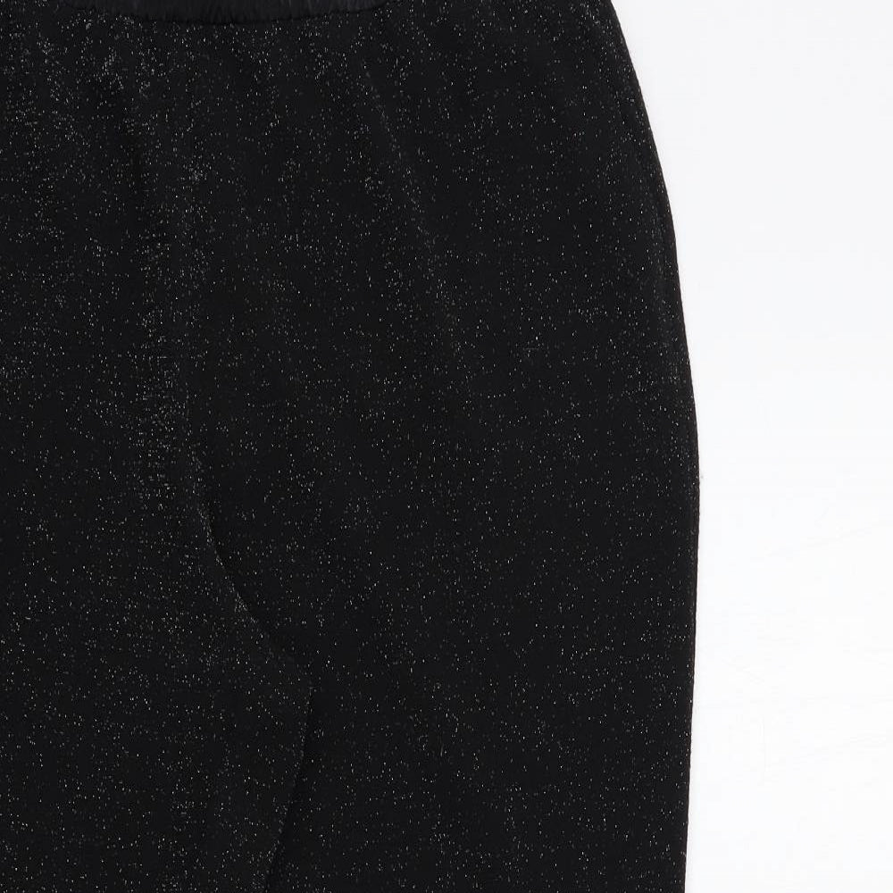 George Womens Black   Trousers  Size 16 L28 in