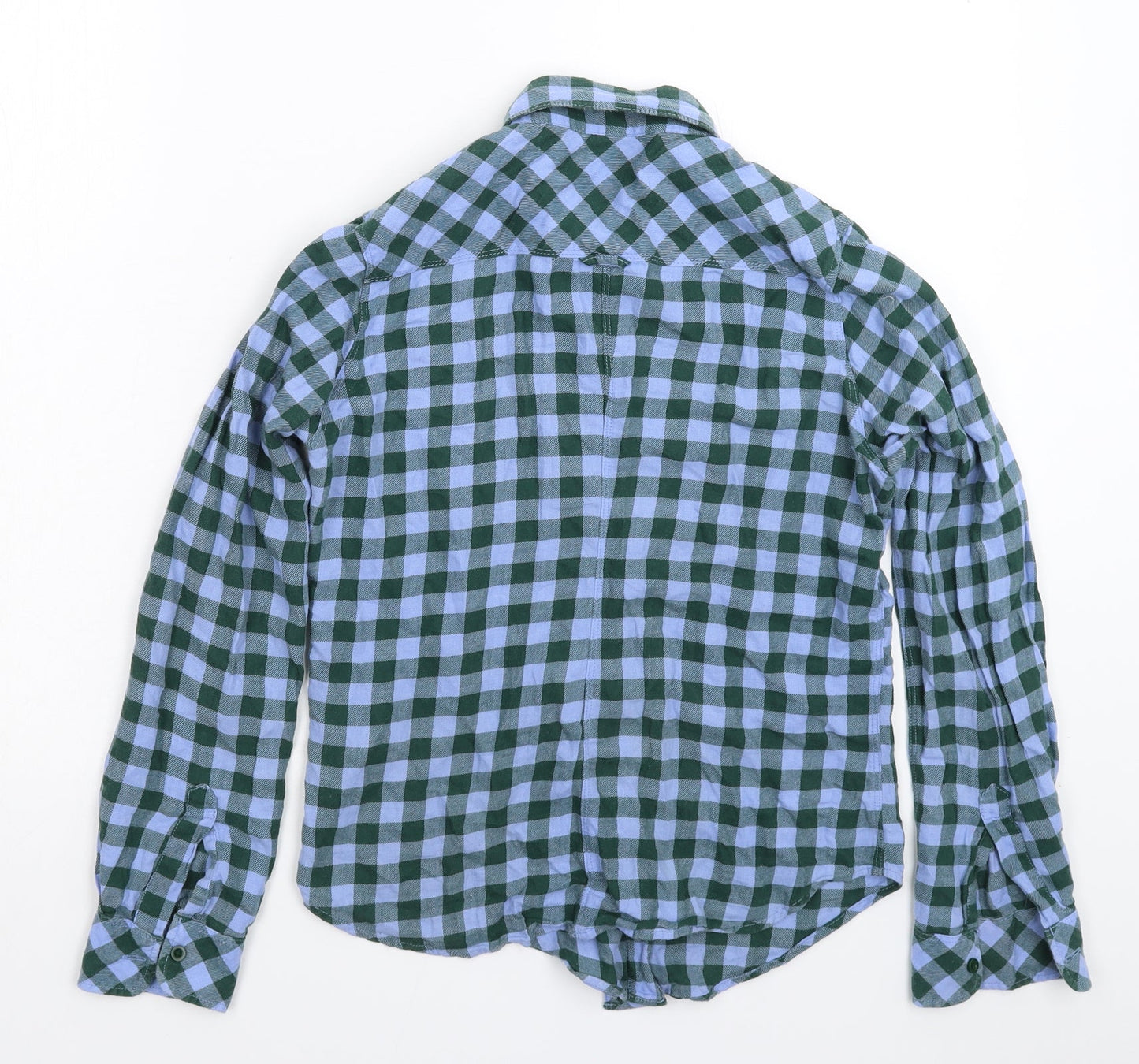 Uniqlo Womens Multicoloured Check Knit Cardigan Jumper Size XS