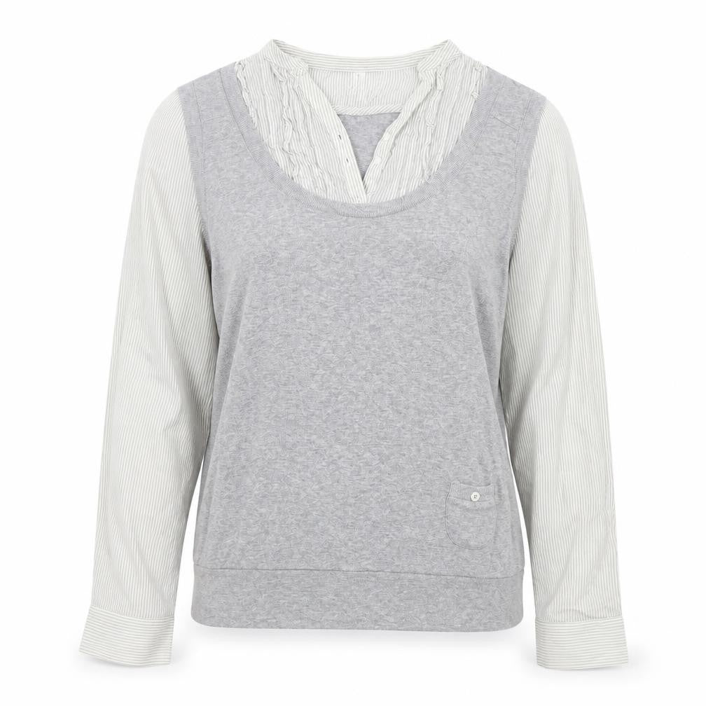 M&S Womens Grey   Pullover Jumper Size 16