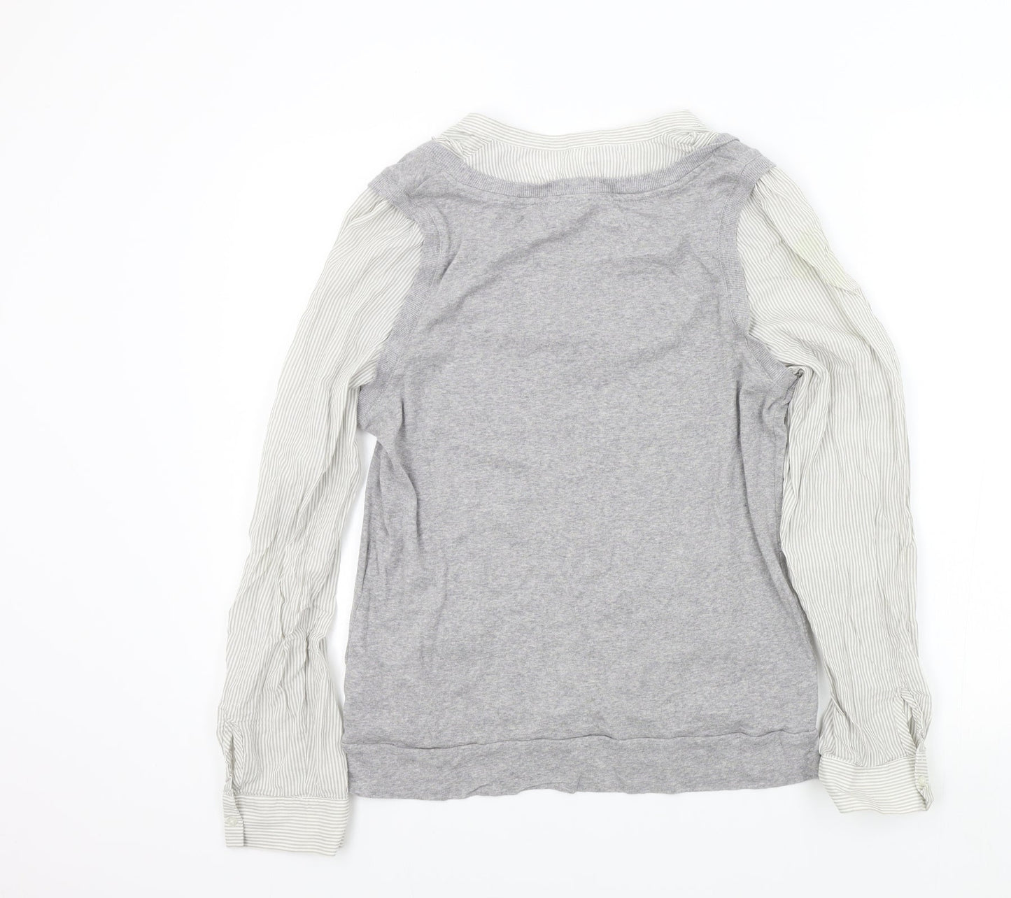 M&S Womens Grey   Pullover Jumper Size 16