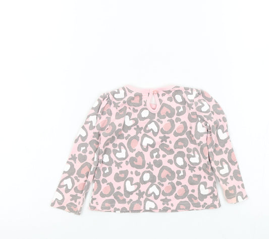Studio Girls Pink Camouflage  Pullover Jumper Size 9-12 Months
