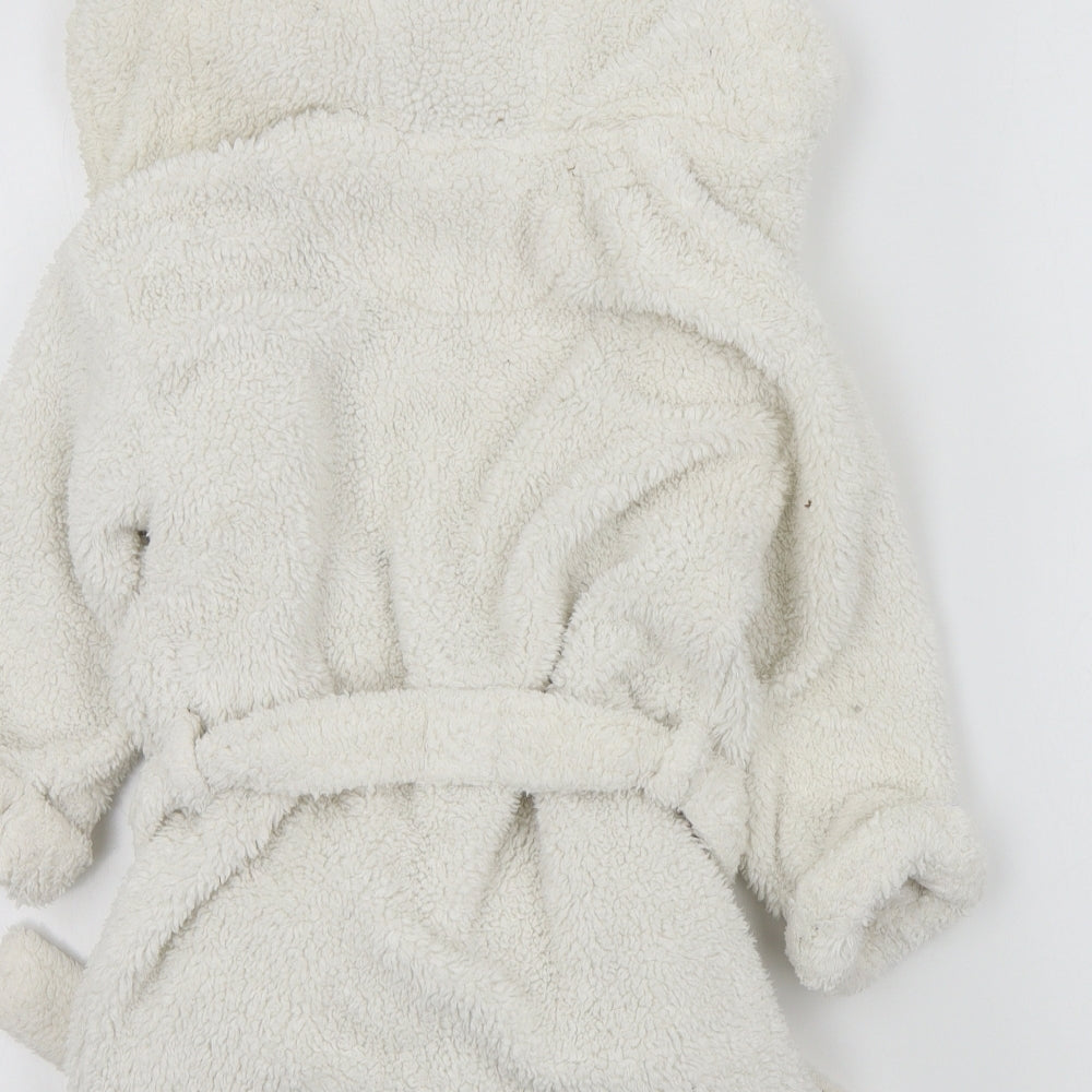 NEXT Girls Silver Colourblock  Top Robe Size 5-6 Years