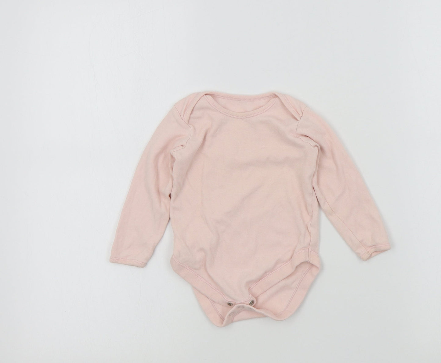 George Girls Pink Colourblock  Babygrow One-Piece Size 12-18 Months