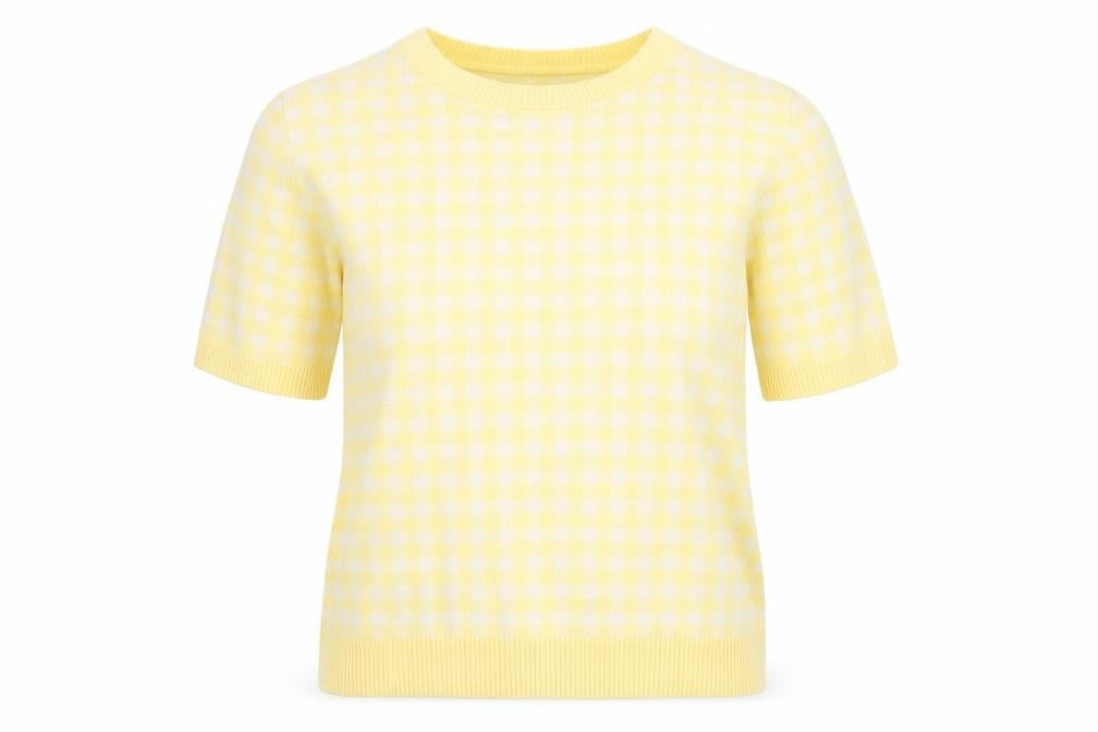 M&S Womens Multicoloured Check  Pullover Jumper Size 14
