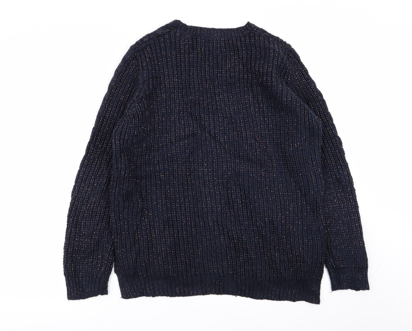 Papaya Womens Blue   Pullover Jumper Size L