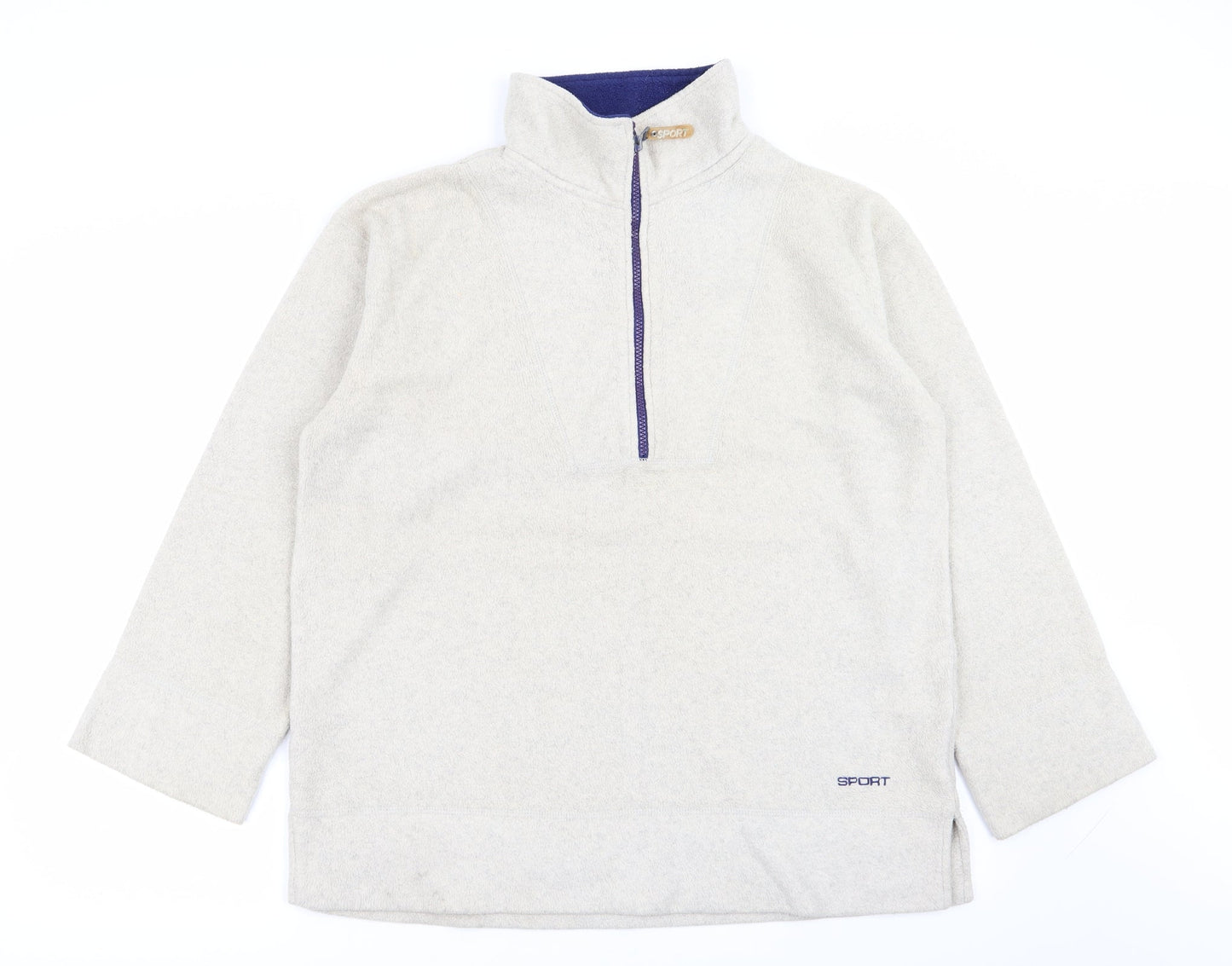 theme sport Womens Ivory   Pullover Jumper Size 10