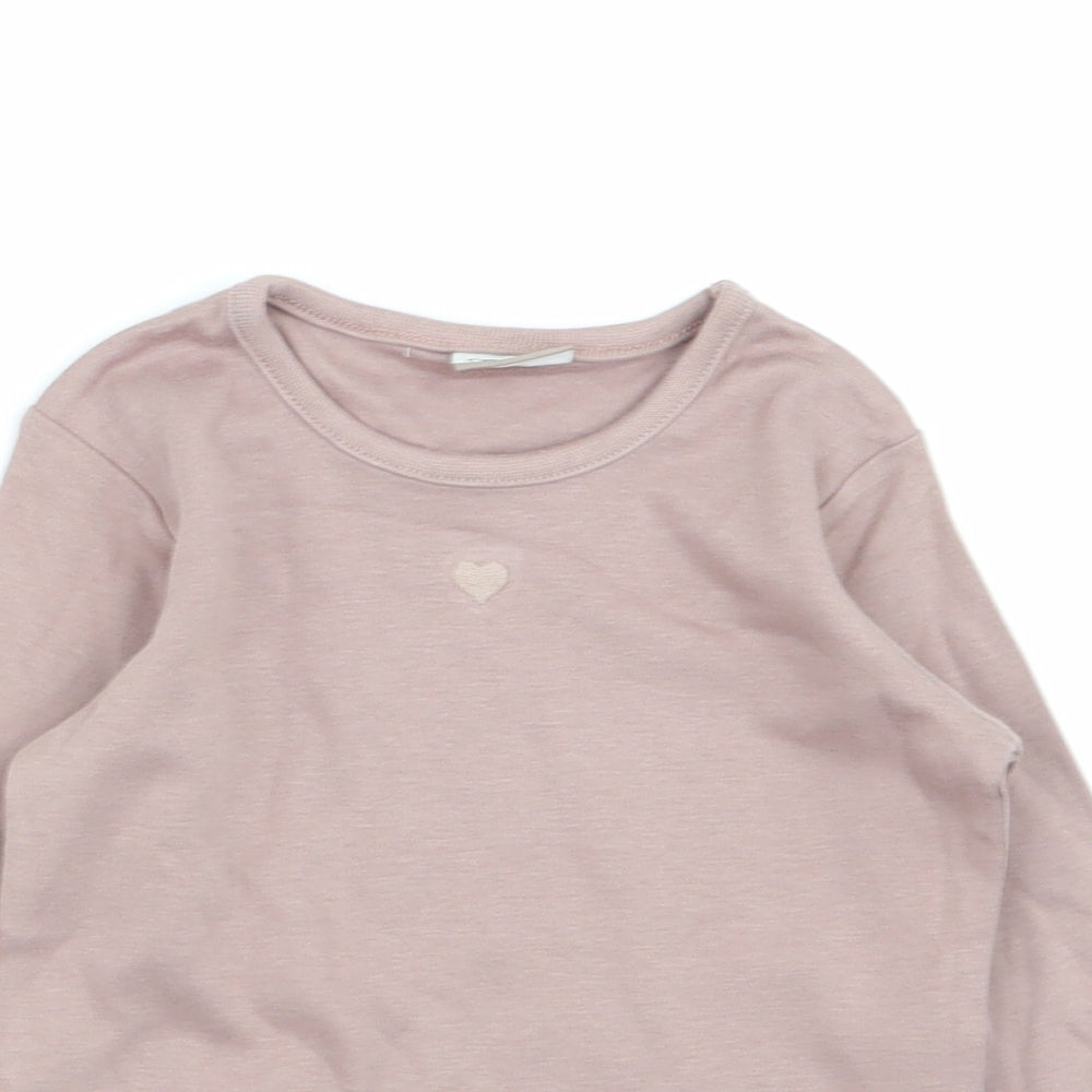 Cherokee Girls Brown   Basic T-Shirt Size 12-18 Months