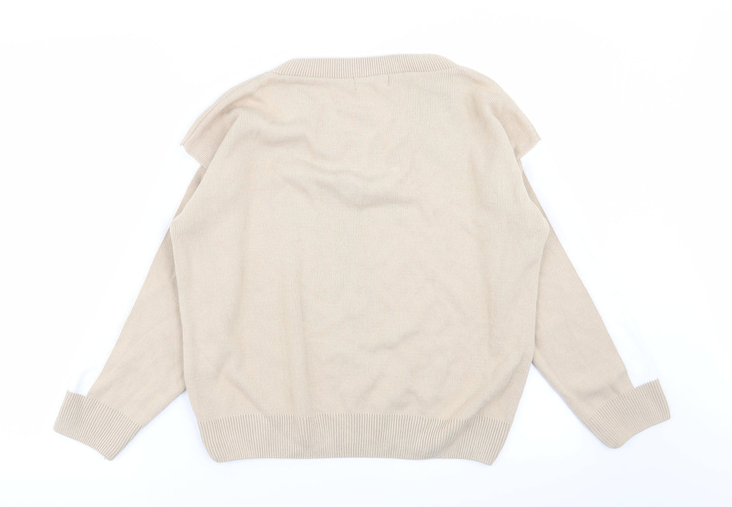 PLT Womens Beige   Pullover Jumper Size M