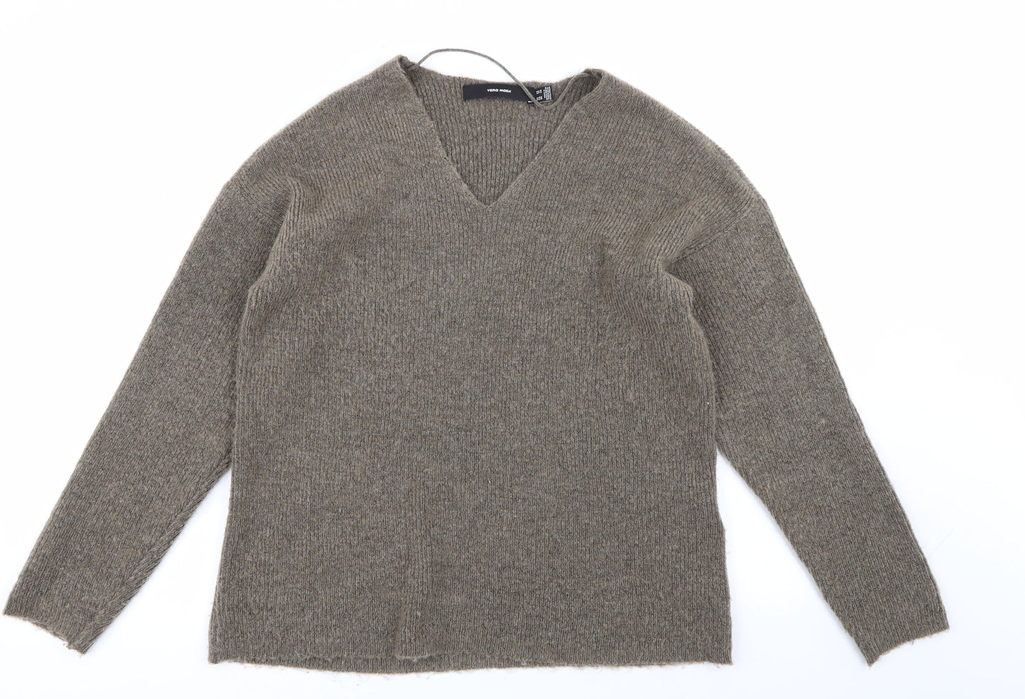 VERO MODA Womens Brown   Pullover Jumper Size XS