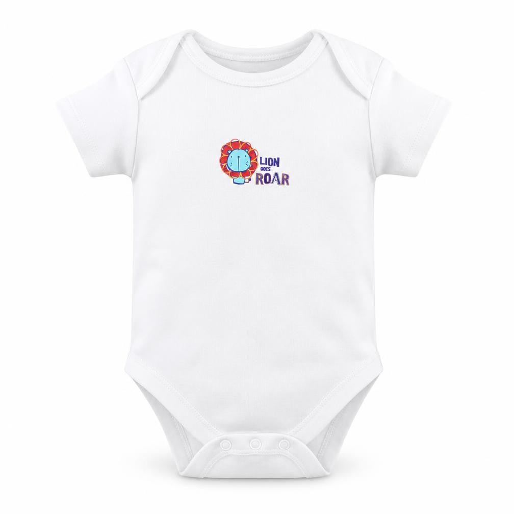 George Baby Multicoloured Animal Print  Babygrow One-Piece Size 0-3 Months