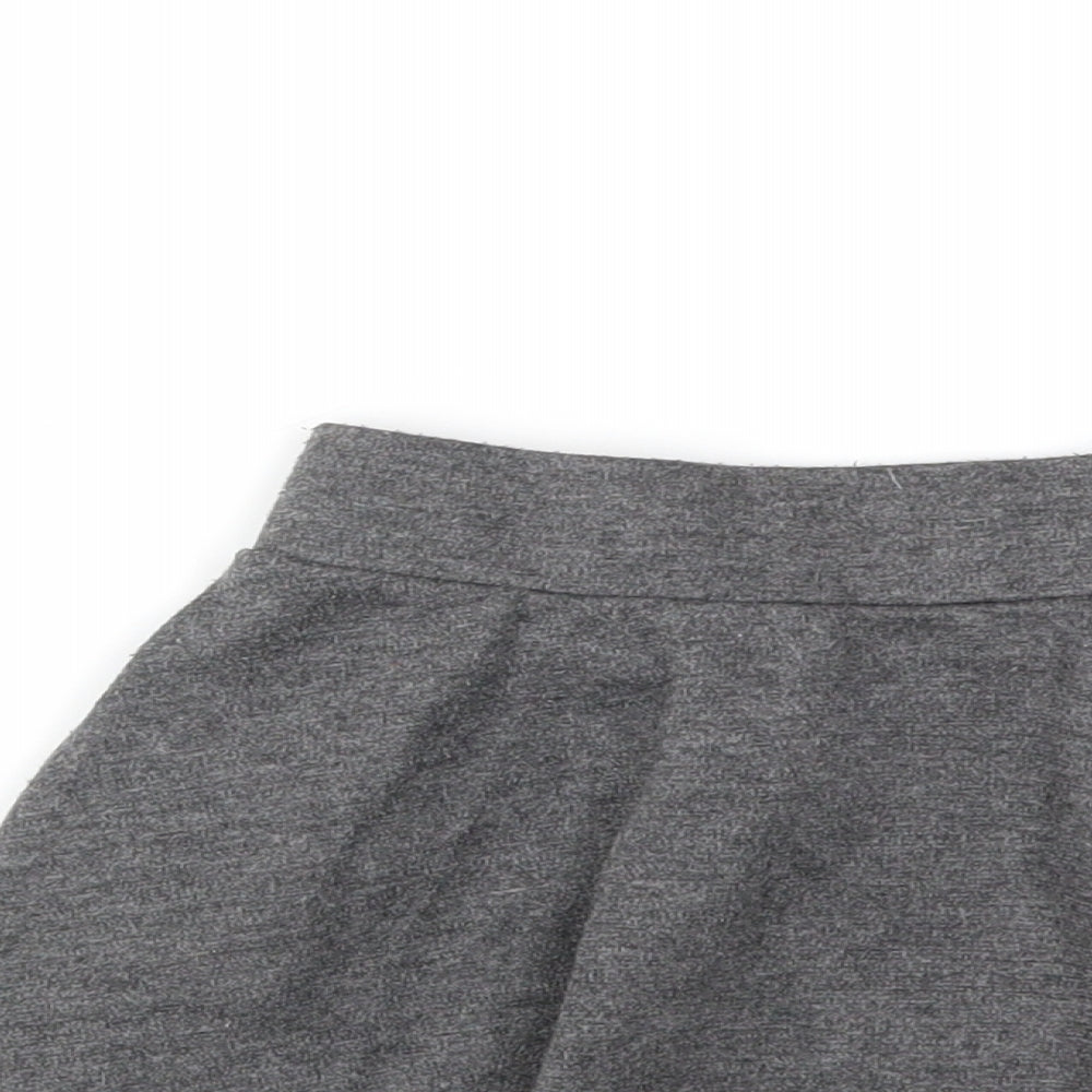 NEXT Girls Grey   Flare Skirt Size 5 Years