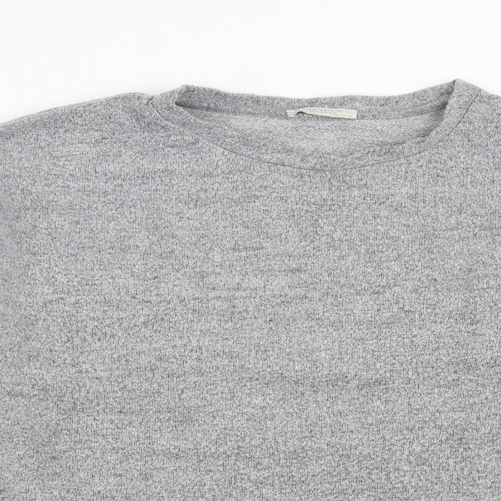 Zara Womens Grey   Pullover Jumper Size M