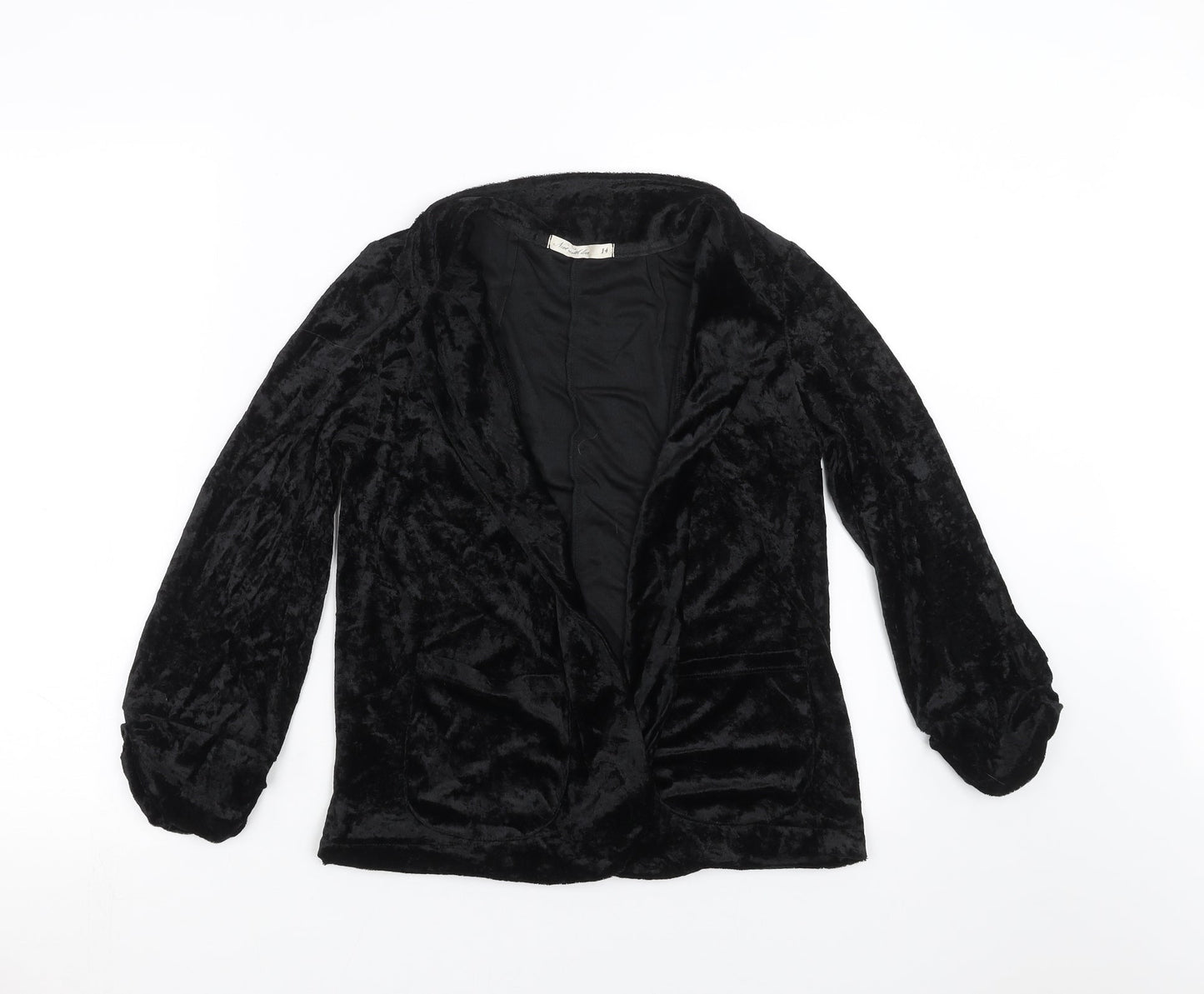 NEXT Womens Black   Cardigan Jumper Size 14