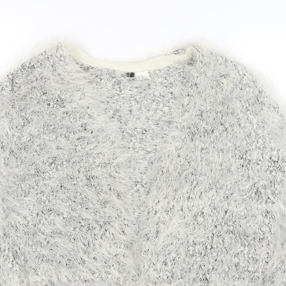 H&M Womens White   Cardigan Jumper Size XS