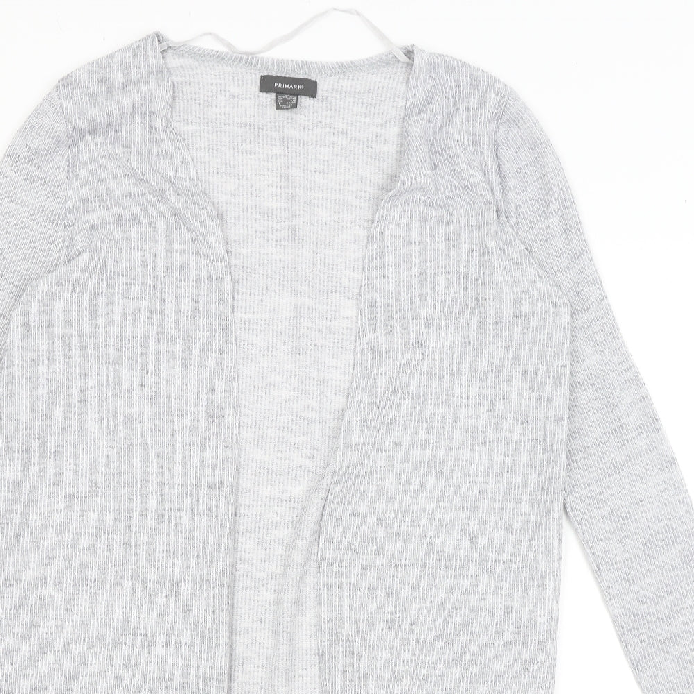 Primark Womens Grey   Cardigan Jumper Size M