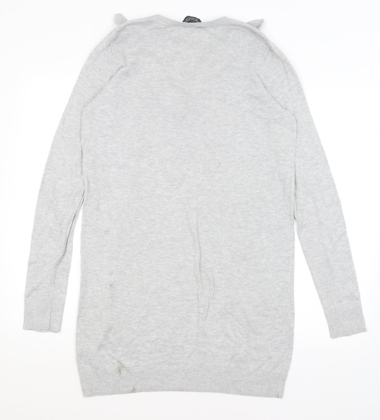Dorothy Perkins Womens Grey   Pullover Jumper Size 10