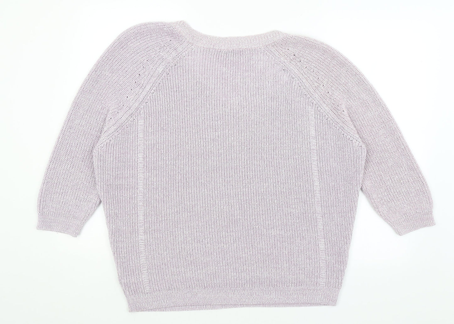 NEXT Womens Purple   Pullover Jumper Size L