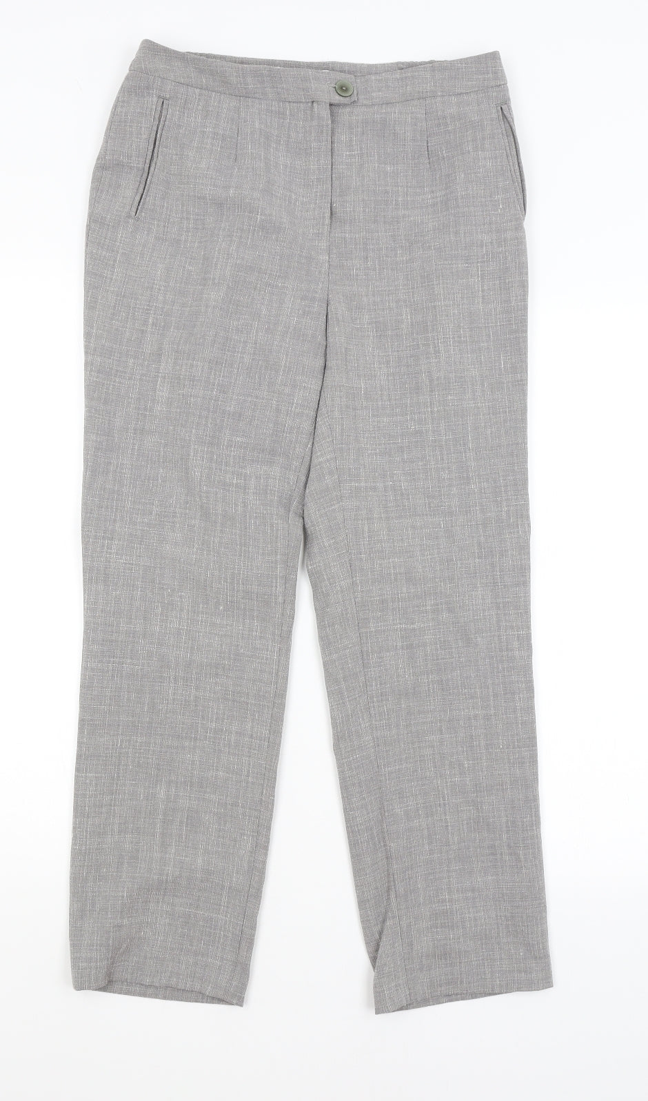 Damart Womens Grey   Trousers  Size 12 L26 in
