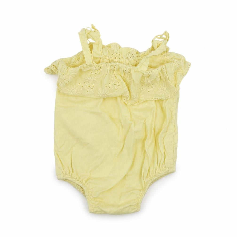 Matalan  Girls Yellow   Babygrow One-Piece Size Newborn