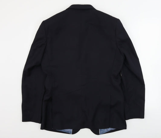Woodbrie  Mens Black   Jacket Blazer Size 42