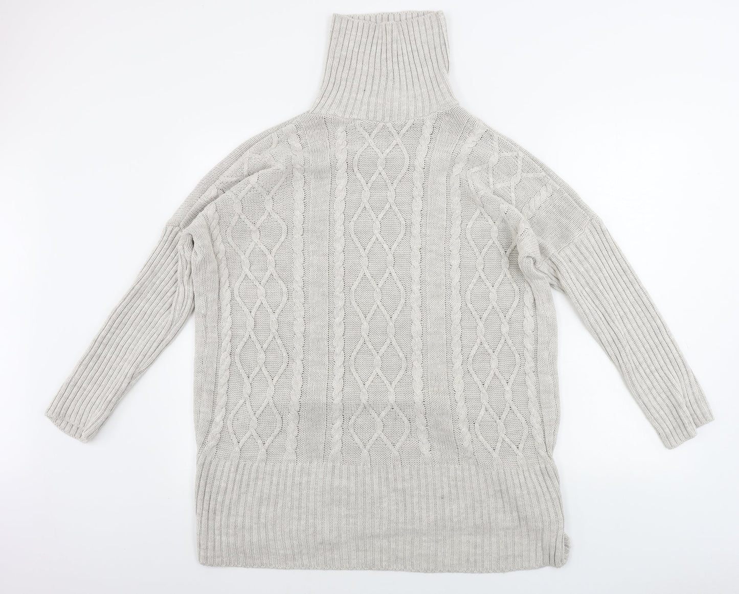Quiz Womens Beige   Pullover Jumper Size M