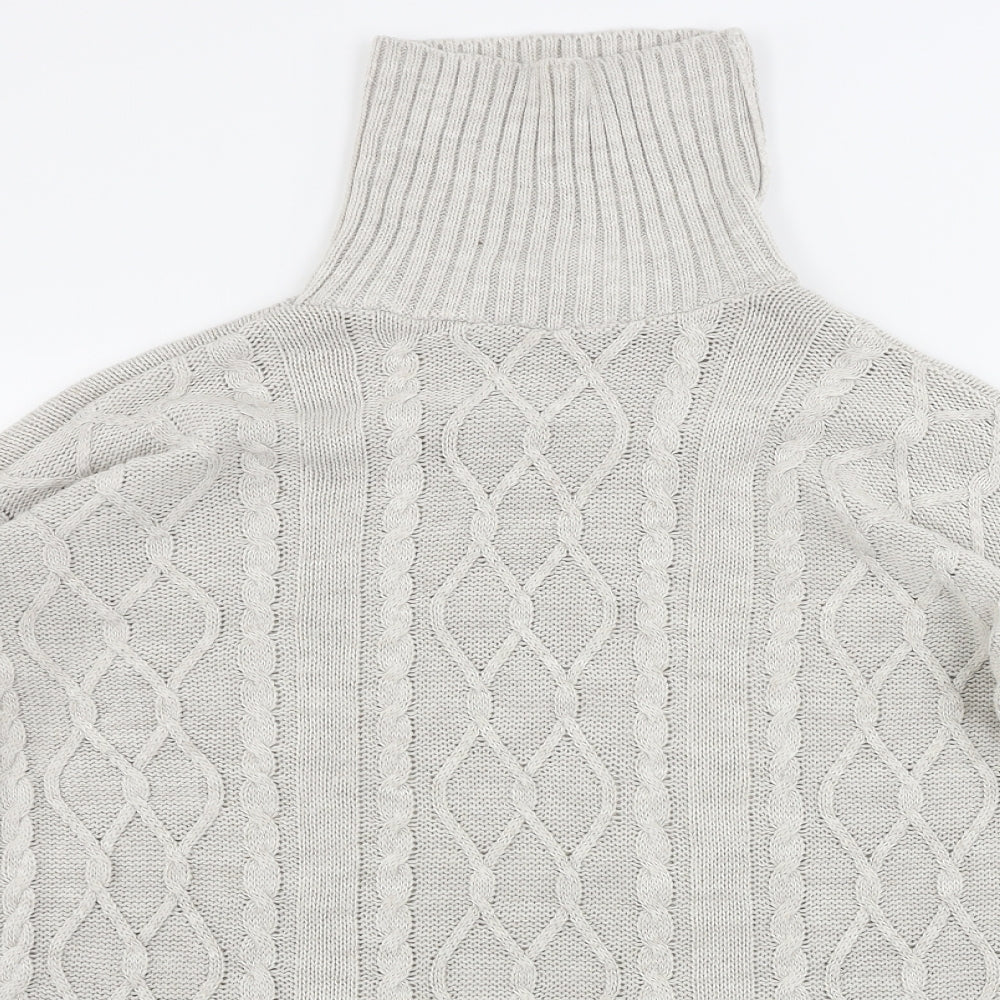 Quiz Womens Beige   Pullover Jumper Size M