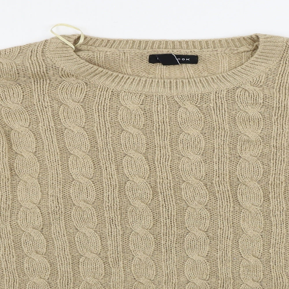 New Look  Womens Brown   Pullover Jumper Size M