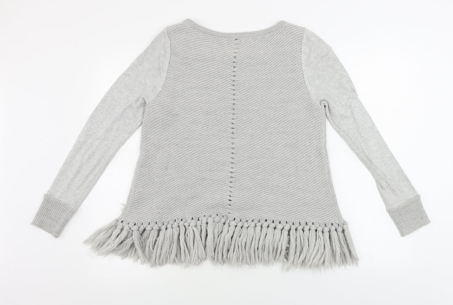 Mini Velvet   Womens Grey   Pullover Jumper Size 10