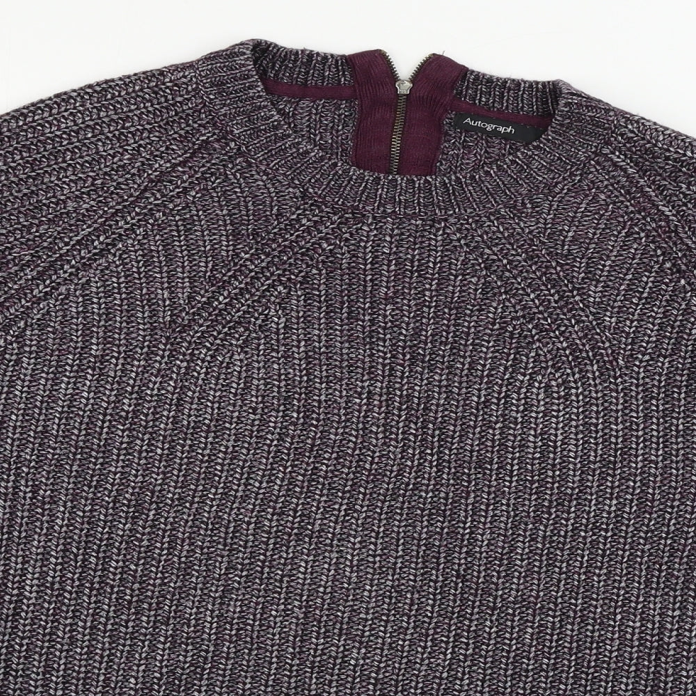 Marks and Spencer  Womens Purple   Pullover Jumper Size 10